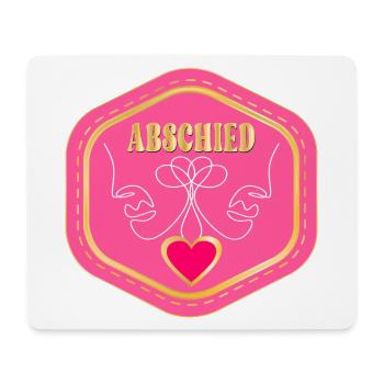 ABSCHIED TRENNUNG PAARE - Mousepad (Querformat) - Weiß - Vorne