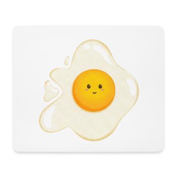 Sweet fried egg - Mouse Pad (horizontal) - white - Front