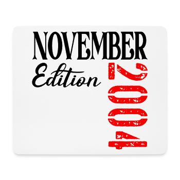22E ANNIVERSAIRE NOVEMBRE 2004 - Tapis de souris (format paysage) - blanc - Devant