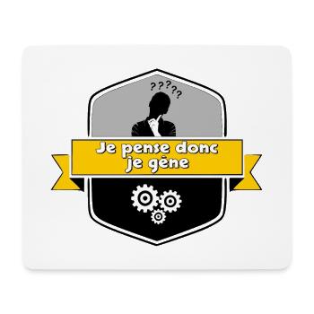 I think so - Mouse Pad (horizontal) - white - Front
