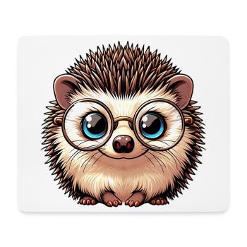 Hedgehog - Mouse Pad (horizontal) - white - Front