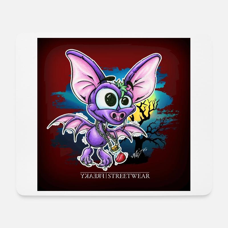 Shadow of the Night - Mouse Pad (horizontal) - white