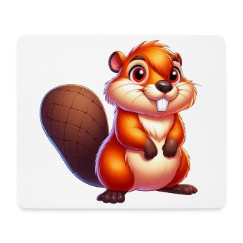 Bieber - Mousepad (Querformat) - Weiß - Vorne