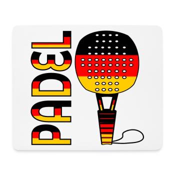 GERMAN PADEL TENNIS GERMANY - Mouse Pad (horizontal) - white - Front