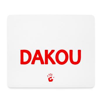 T-SHIRT DAKOU_MAYOTTE - Mouse Pad (horizontal) - white - Front