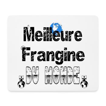 Meilleure Frangine du Monde - Tapis de souris (format paysage) - blanc - Devant