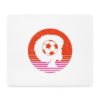 Soccer Mom Era – Soccer is Life - Mouse Pad (horizontal) - white - Front
