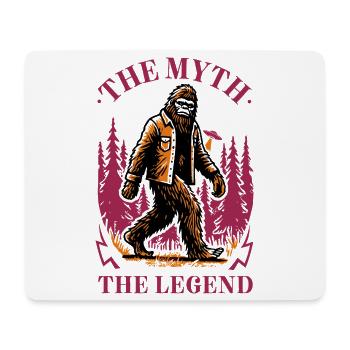 Bigfoot – Die Legende lebt - Mousepad (Querformat) - Weiß - Vorne