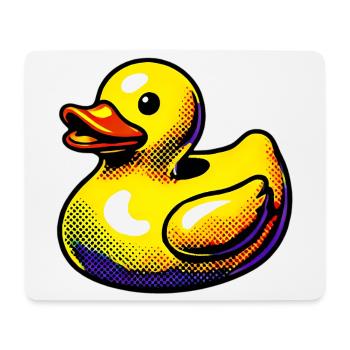 Ente Ente Ente Ente Ente - Mousepad (Querformat) - Weiß - Vorne