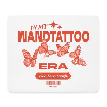 In My Wall Decal Era – Ironic Decorative Look - Mouse Pad (horizontal) - white - Front