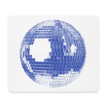 Disco Ball – Retro Party Vibes - Mouse Pad (horizontal) - white - Front