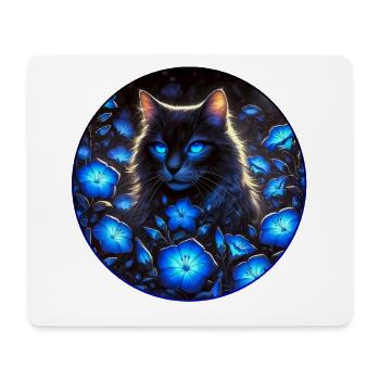 Brightly beautiful cat - Mouse Pad (horizontal) - white - Front