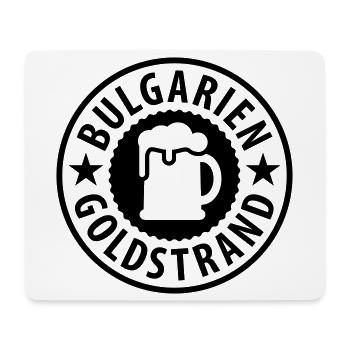 Bulgarien Goldstrand Bier - Mousepad (Querformat) - Weiß - Vorne