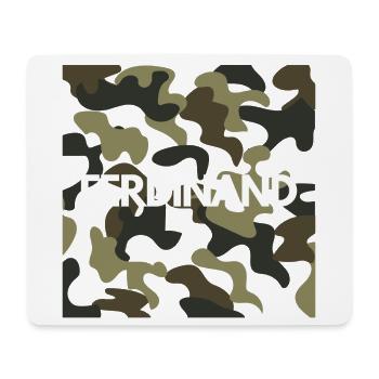 Ferdinand Name Hoodie Men Quality camouflage - Mouse Pad (horizontal) - white - Front