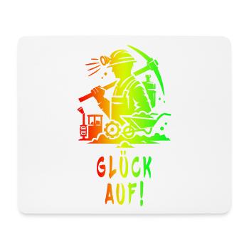 Good luck! Mining Design - Mouse Pad (horizontal) - white - Front