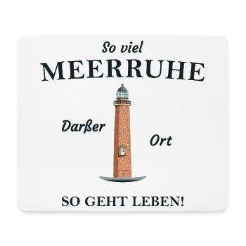 Darßer Ort, Baltic Sea Coast, Fischland- Darß- Zingst - Mouse Pad (horizontal) - white - Front