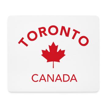 TORONTO, Canada, Canada - Tapis de souris (format paysage) - blanc - Devant