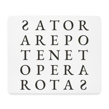 SATOR AREPO TENET OPERA ROTAS - Tapis de souris (format paysage) - blanc - Devant