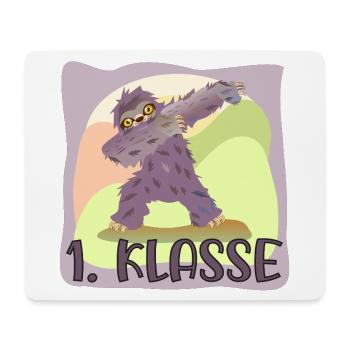 Schulanfang 1. Klasse - Mousepad (Querformat) - Weiß - Vorne