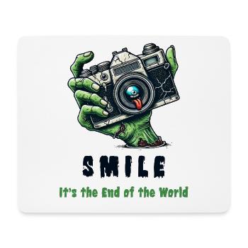 Zombie Camera - Mouse Pad (horizontal) - white - Front