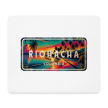 Riohacha Sunset Design - Mouse Pad (horizontal) - white - Front