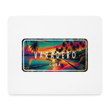 Varadero Cuba Sunset Design - Mouse Pad (horizontal) - white - Front