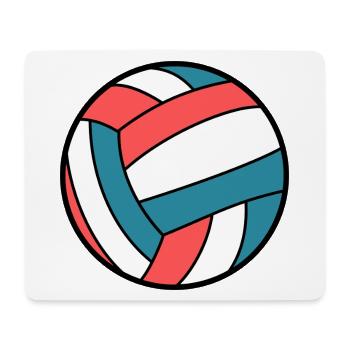 Waterpolo Colors - Mouse Pad (horizontal) - white - Front