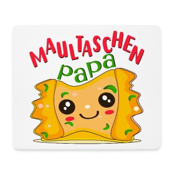VATERTAG PAPA MAULTASCHEN - Mousepad (Querformat) - Weiß - Vorne