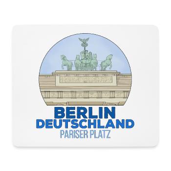 Pariser Platz Berlin - Mouse Pad (horizontal) - white - Front