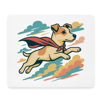 Super Dog Jack Russell Terrier Jacky Gift - Mouse Pad (horizontal) - white - Front