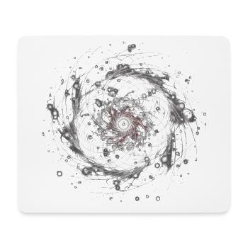 Galaxy Mandala - Mouse Pad (horizontal) - white - Front