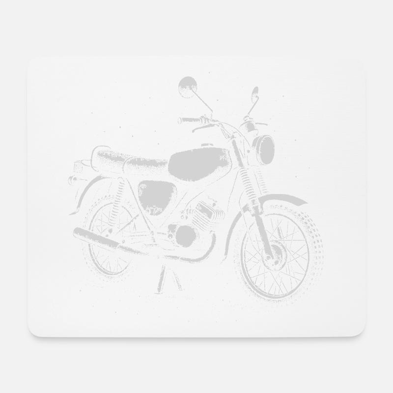 Zweitakt Liebe - Mousepad (Querformat) - Weiß