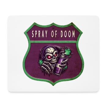 Spray des Untergangs - Mousepad (Querformat) - Weiß - Vorne