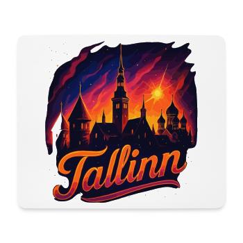 Tallinn Hauptstadt Estland Baltikum Geschenk - Mousepad (Querformat) - Weiß - Vorne