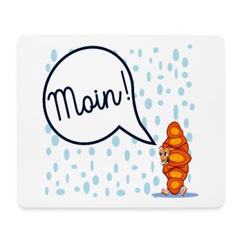 HAMBURG MOIN FRANZBRÖTCHEN - Mousepad (Querformat) - Weiß - Vorne