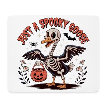 Nur eine gruselige Gans Halloween Dumme Gans - Mousepad (Querformat) - Weiß - Vorne