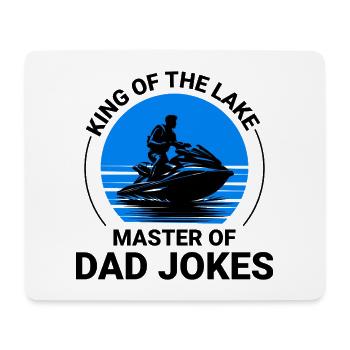 Lustiger Jetski-Vater-Witz im Sommer - Mousepad (Querformat) - Weiß - Vorne