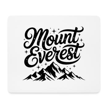 Mount Everest - Souvenir Design - Mouse Pad (horizontal) - white - Front