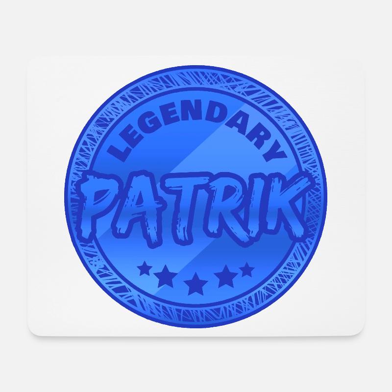 Geschenk für Patrik - Mousepad (Querformat) - Weiß