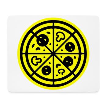 Pizza Symbol Pizzeria - Tapis de souris (format paysage) - blanc - Devant
