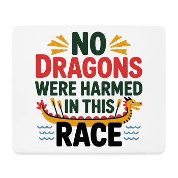 Drachenboot-Festival - Mousepad (Querformat) - Weiß - Vorne