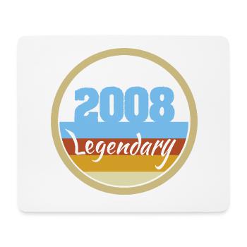 Year 2008 - Mouse Pad (horizontal) - white - Front