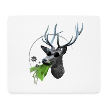 Hirsch breakwater - Mouse Pad (horizontal) - white - Front
