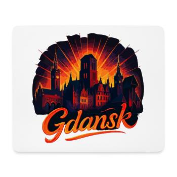 Danzig Gdańsk Golden City Baltic Sea Poland Gift - Mouse Pad (horizontal) - white - Front