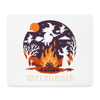 Walpurgis - Mousepad (Querformat) - Weiß - Vorne