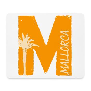 Mallorca Liebe - Mousepad (Querformat) - Weiß - Vorne