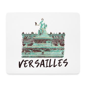 Versailles célèbre Fontaine baroque - Tapis de souris (format paysage) - blanc - Devant