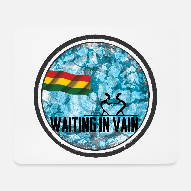 Waiting in Vain - reggae - Mousepad (Querformat) - Weiß
