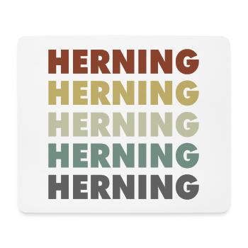 Herning - Denmark - Denmark - Scandinavia - Mouse Pad (horizontal) - white - Front