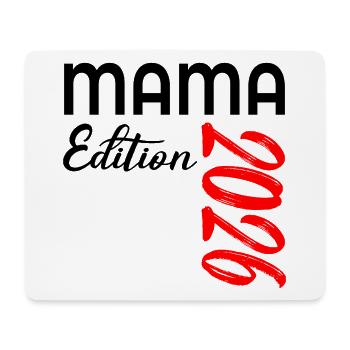 MAMA 2026 - ANNONCE DE LA GROSSESSE BÉBÉ - Tapis de souris (format paysage) - blanc - Devant